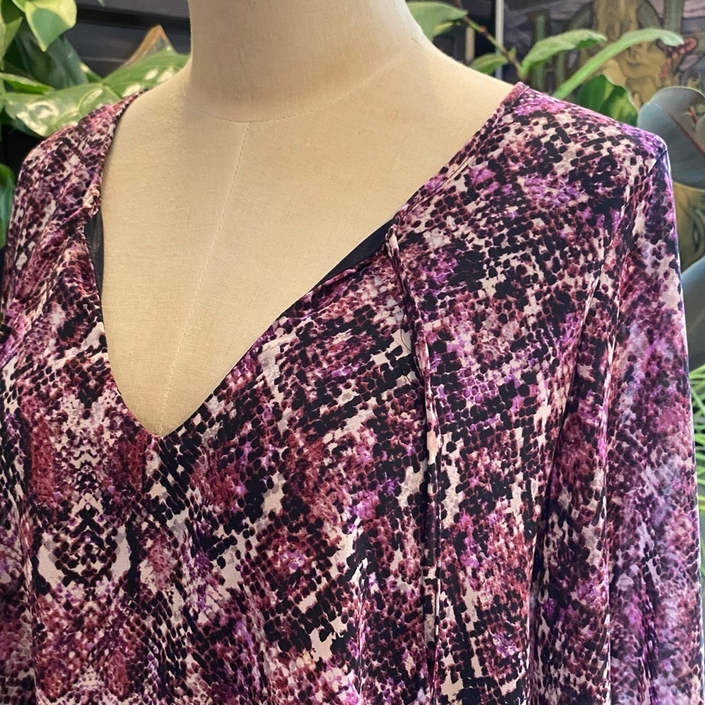 Show Me Your MuMu Purple Python Tunic - Picture 10 of 14